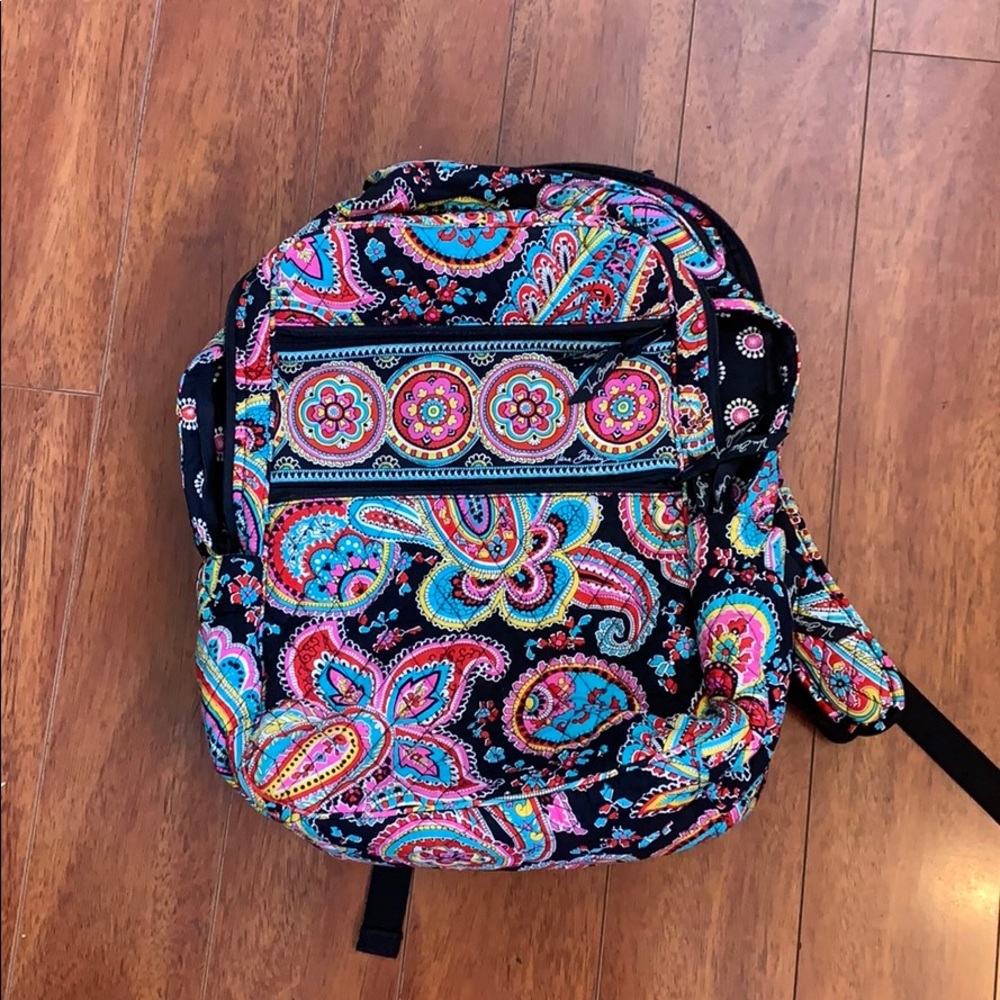 Vera Bradley Parisian Paisley Tech Backpack 🖤
